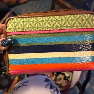 Striped Multicolor Women's Wallet